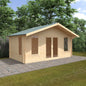 Sutton 44mm Log Cabin: Premium Outdoor Retreat