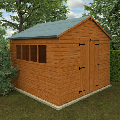 XL Wooden Workshop Shed