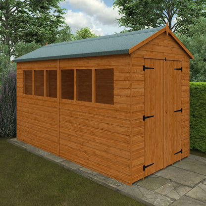 XL Wooden Workshop Shed