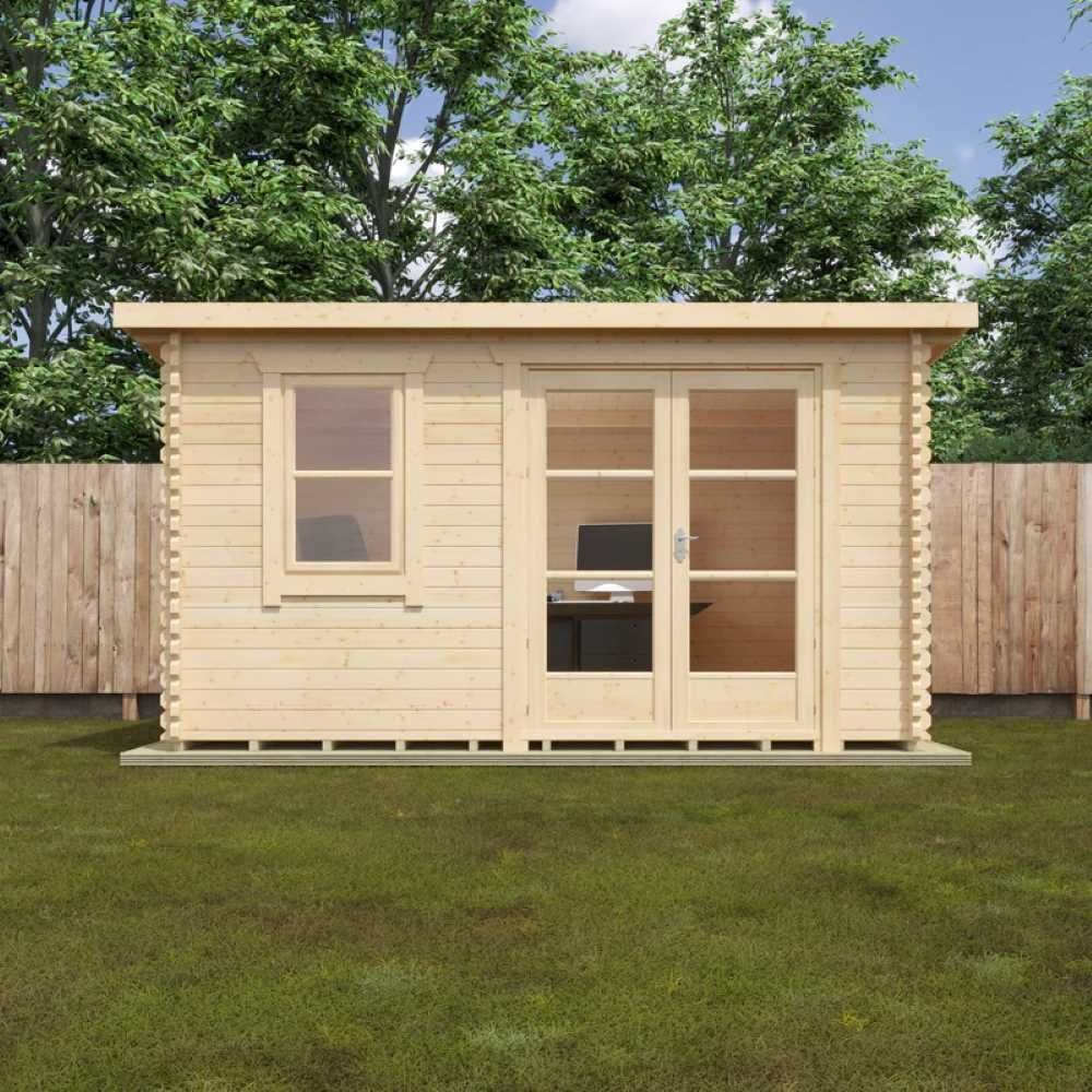 Belton 44mm Log Cabin - The Ultimate Garden Retreat